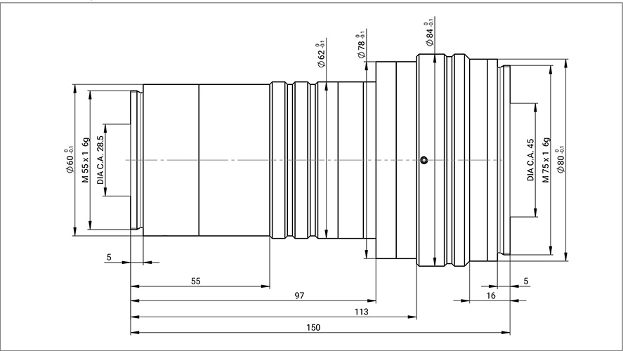 S6EXZ9313-581的外形輪廓圖